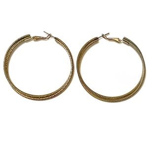 Vintage - 90's Y2K Loop Earrings